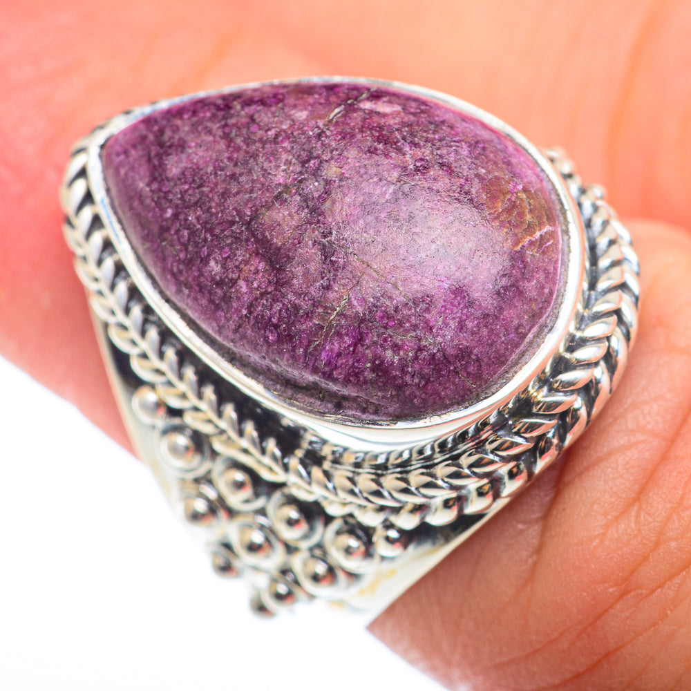 Stichtite Rings handcrafted by Ana Silver Co - RING74124