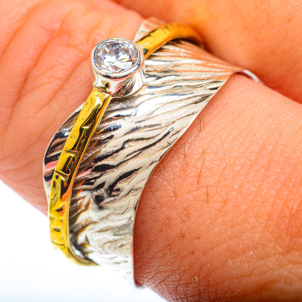 Meditation Spinner Rings handcrafted by Ana Silver Co - RING74125