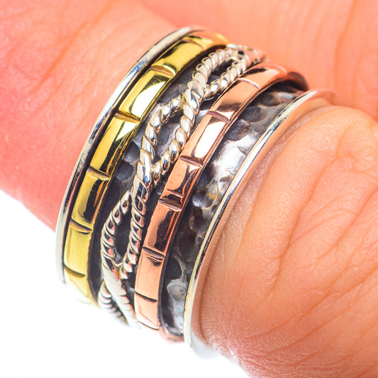 Meditation Spinner Rings handcrafted by Ana Silver Co - RING74126