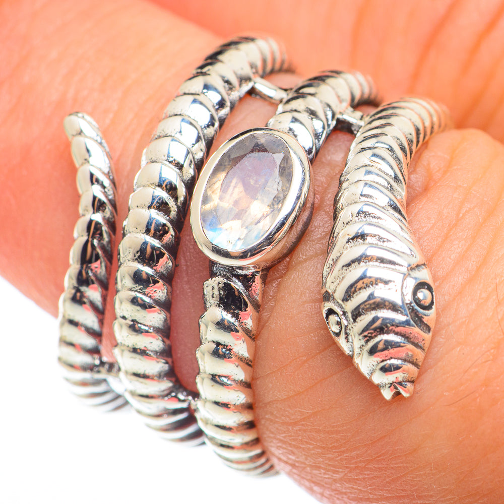 White Quartz Rings handcrafted by Ana Silver Co - RING74132