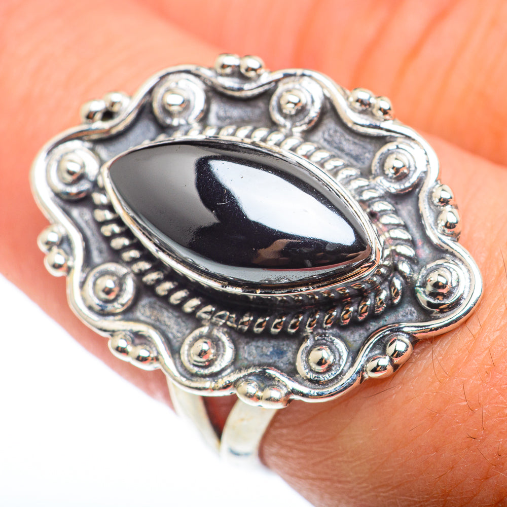Hematite Rings handcrafted by Ana Silver Co - RING74135