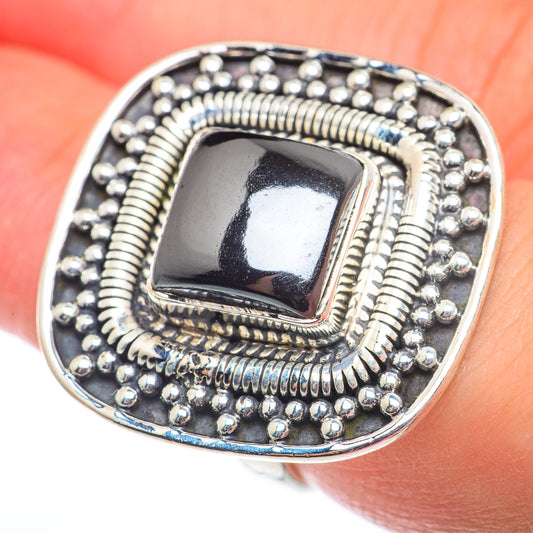 Hematite Rings handcrafted by Ana Silver Co - RING74136