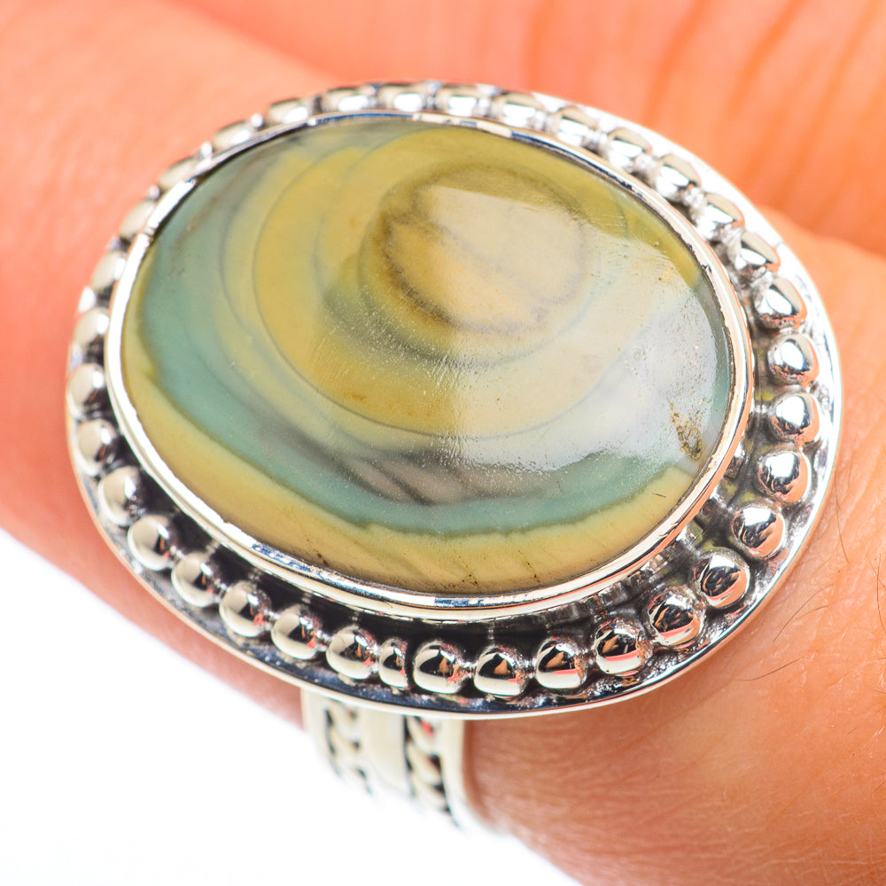 Willow Creek Jasper Rings handcrafted by Ana Silver Co - RING74152