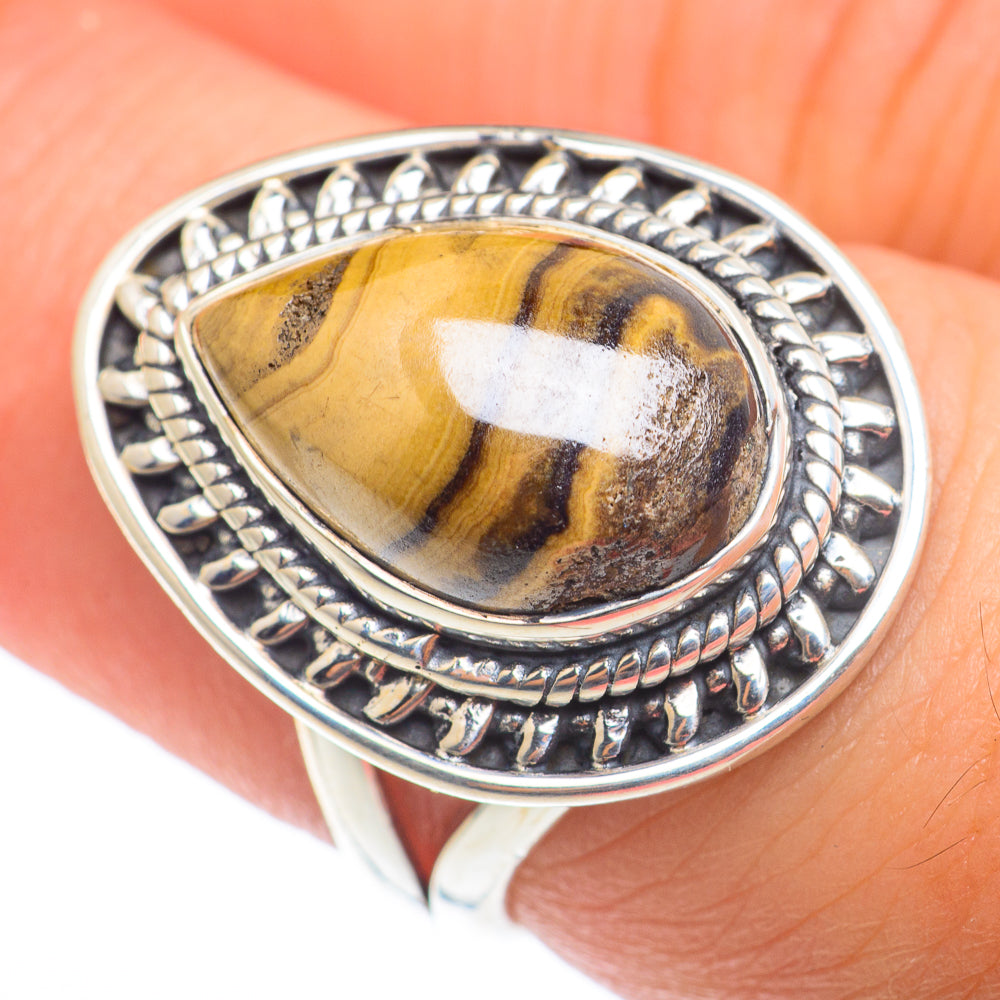 Schalenblende Rings handcrafted by Ana Silver Co - RING74153