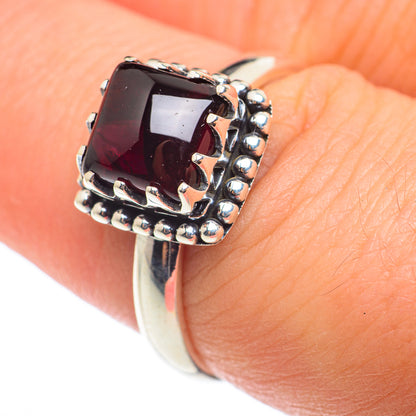 Garnet Rings handcrafted by Ana Silver Co - RING74163