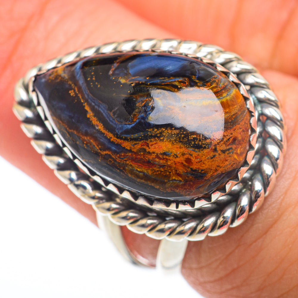 Pietersite Rings handcrafted by Ana Silver Co - RING74169