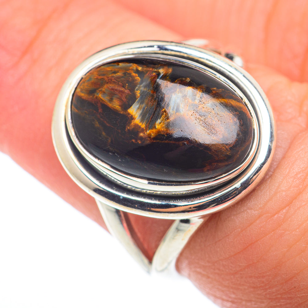 Pietersite Rings handcrafted by Ana Silver Co - RING74171