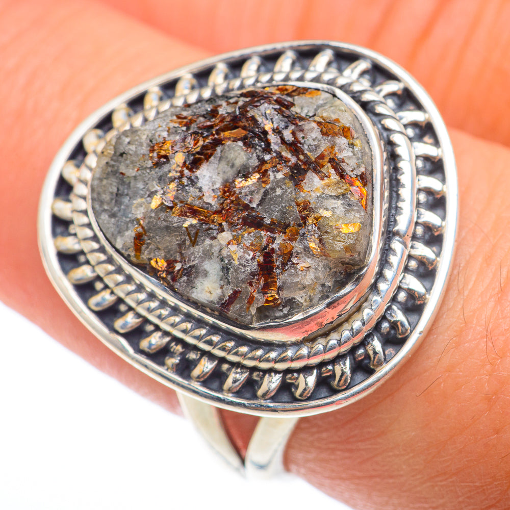 Astrophyllite Rings handcrafted by Ana Silver Co - RING74198