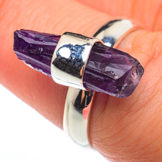 Amethyst Rings handcrafted by Ana Silver Co - RING74205