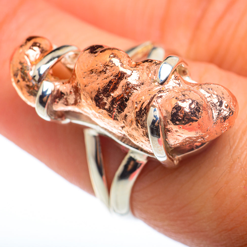 Splash Copper Rings handcrafted by Ana Silver Co - RING74208