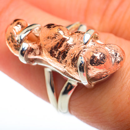 Splash Copper Rings handcrafted by Ana Silver Co - RING74208
