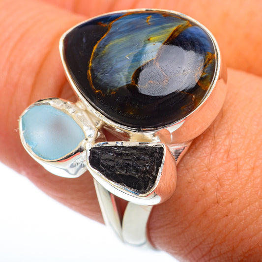 Pietersite Rings handcrafted by Ana Silver Co - RING74209