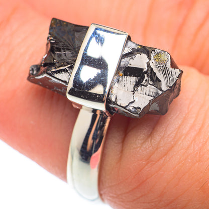 Black Tourmaline Rings handcrafted by Ana Silver Co - RING74210