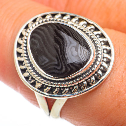 Psilomelane Rings handcrafted by Ana Silver Co - RING74211