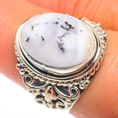 Dendritic Opal Rings handcrafted by Ana Silver Co - RING74213