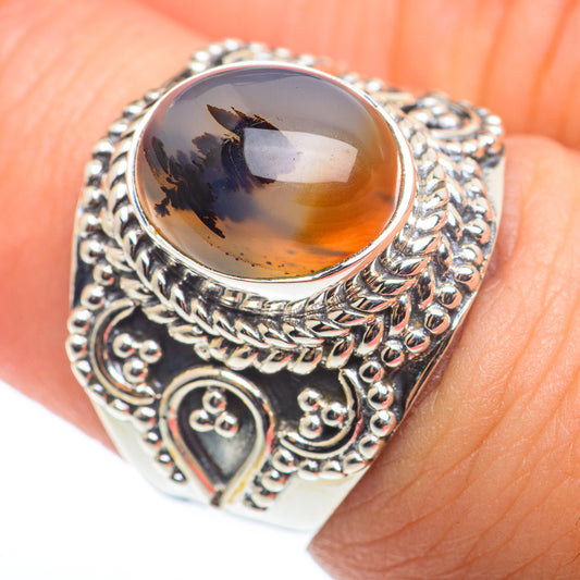 Montana Agate Rings handcrafted by Ana Silver Co - RING74234