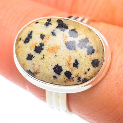 Dalmatian Jasper Rings handcrafted by Ana Silver Co - RING74239