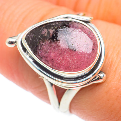 Rhodonite Rings handcrafted by Ana Silver Co - RING74242