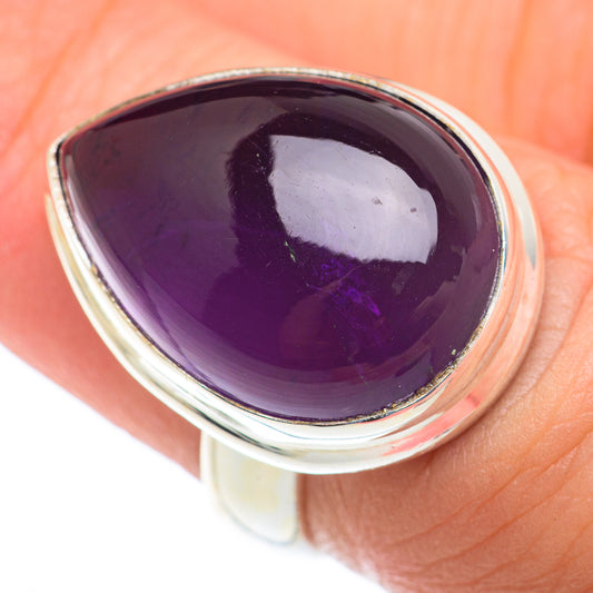 Amethyst Rings handcrafted by Ana Silver Co - RING74247
