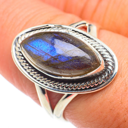 Labradorite Rings handcrafted by Ana Silver Co - RING74264