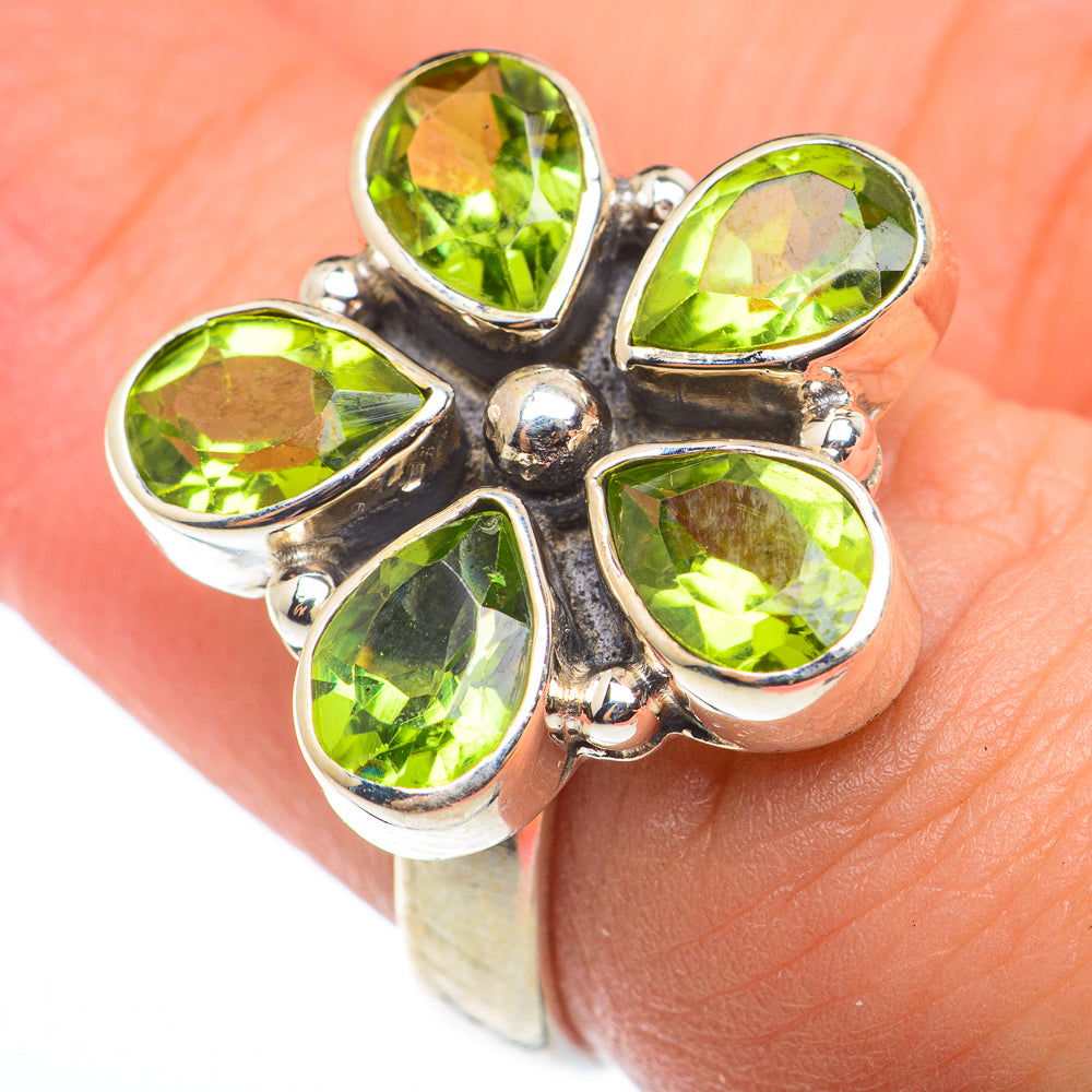 Peridot Rings handcrafted by Ana Silver Co - RING74271