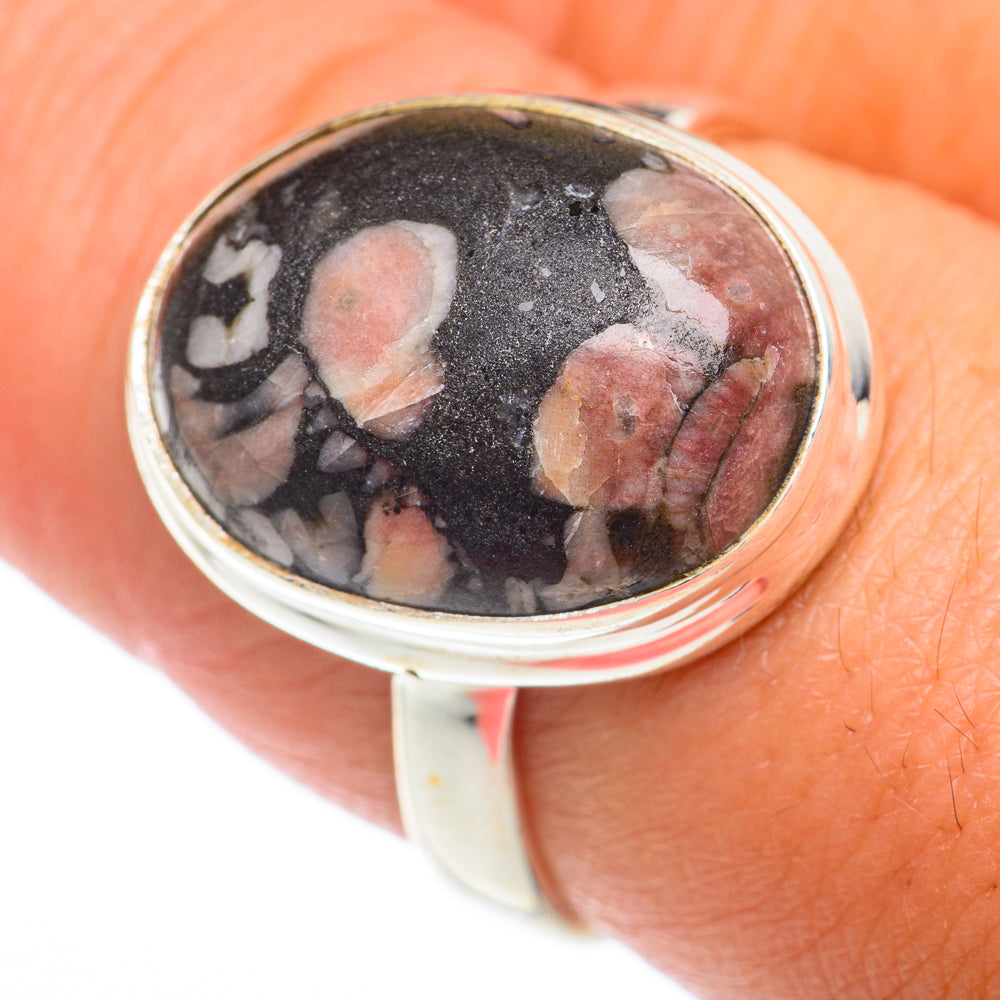 Crinoid Fossil Rings handcrafted by Ana Silver Co - RING74275