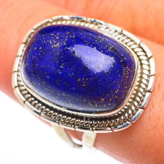Lapis Lazuli Rings handcrafted by Ana Silver Co - RING74305