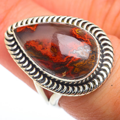 Moroccan Agate Rings handcrafted by Ana Silver Co - RING74311