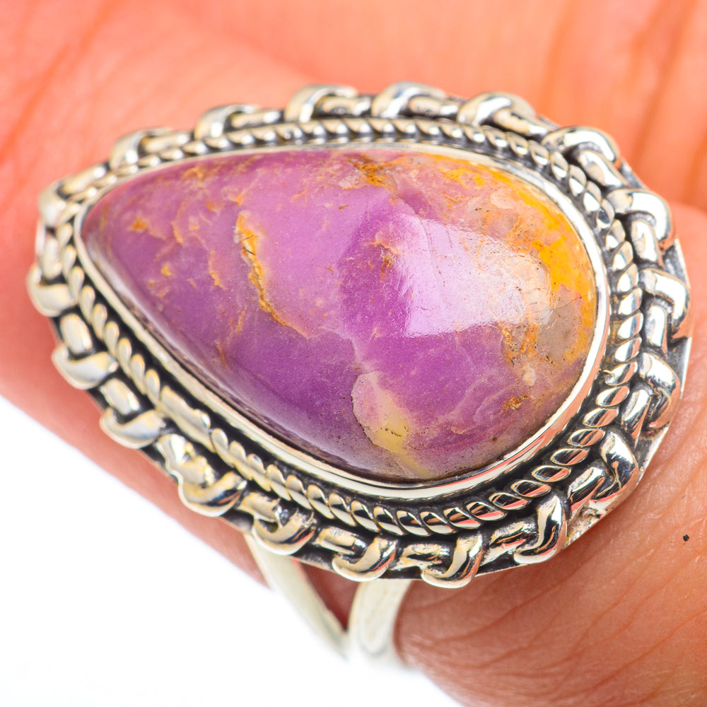 Phosphosiderite Rings handcrafted by Ana Silver Co - RING74320