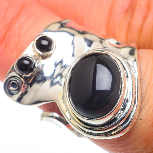 Black Onyx Rings handcrafted by Ana Silver Co - RING74322