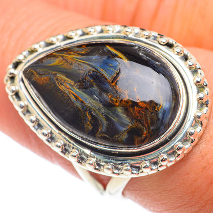 Pietersite Rings handcrafted by Ana Silver Co - RING74323