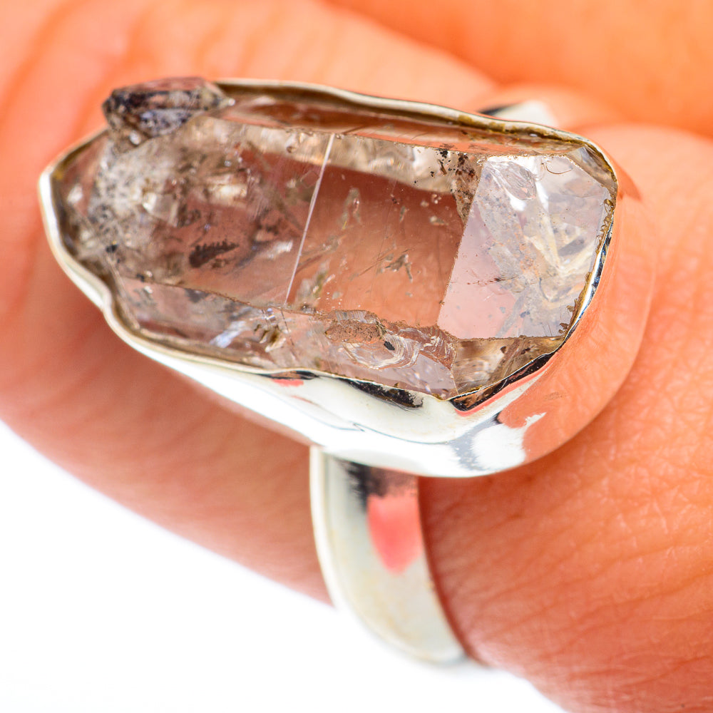 Herkimer Diamond Rings handcrafted by Ana Silver Co - RING74327