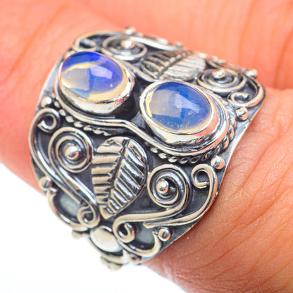 Ethiopian Opal Rings handcrafted by Ana Silver Co - RING74331