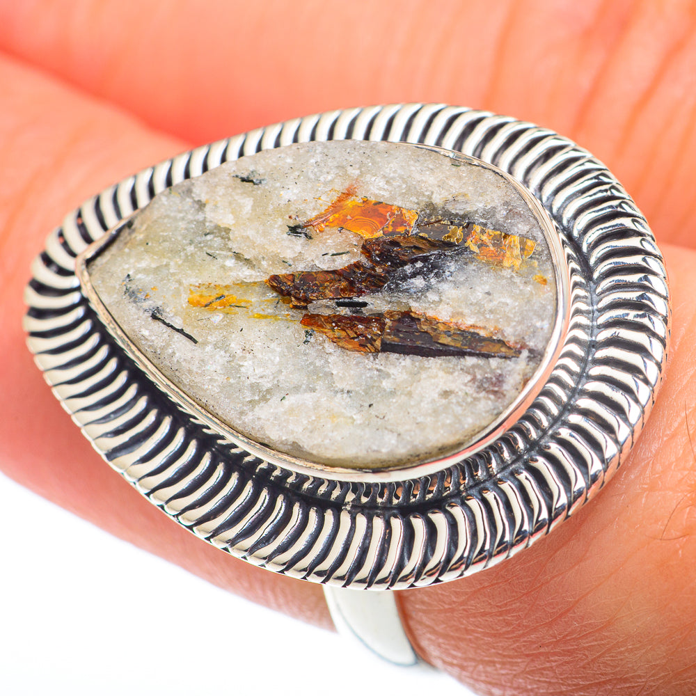 Astrophyllite Rings handcrafted by Ana Silver Co - RING74347