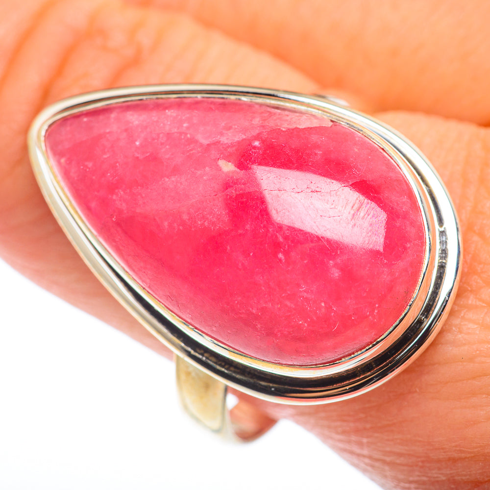 Rhodochrosite Rings handcrafted by Ana Silver Co - RING74350