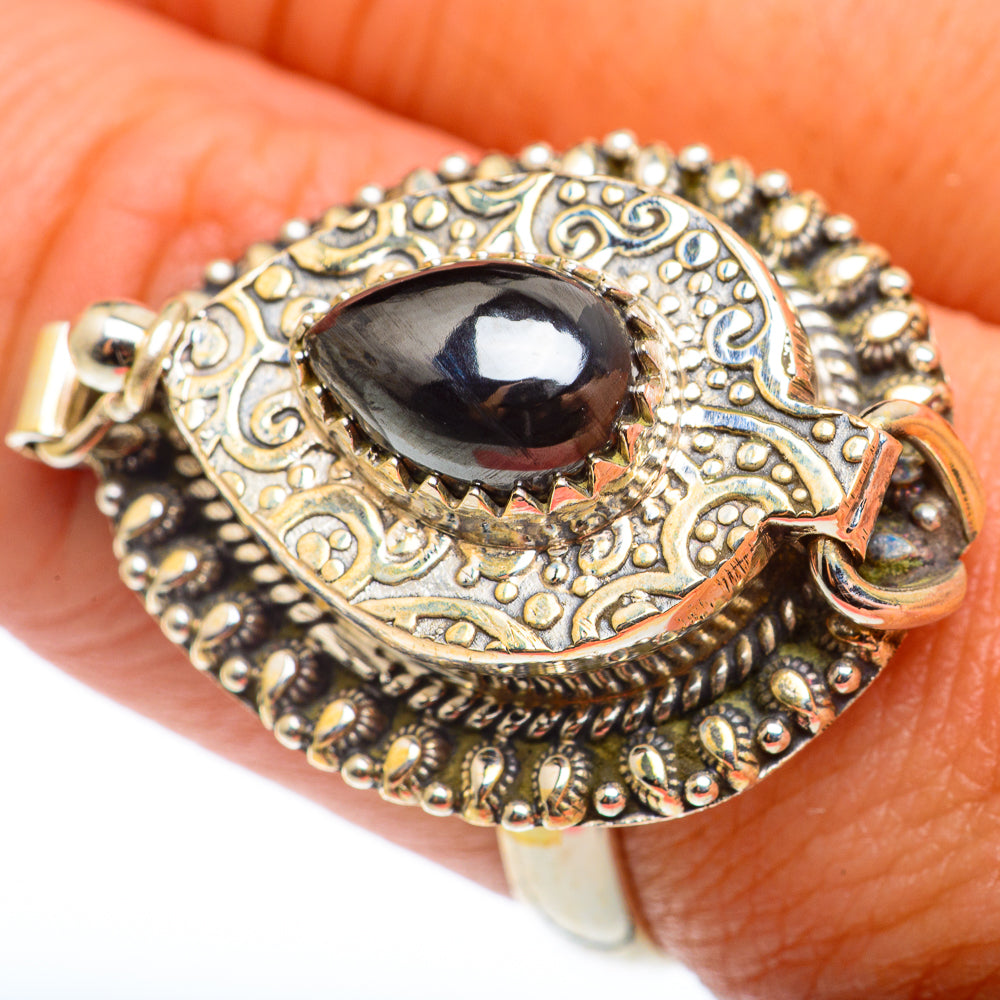 Hematite Rings handcrafted by Ana Silver Co - RING74367