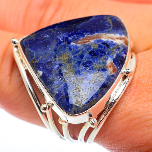 Sodalite Rings handcrafted by Ana Silver Co - RING74373