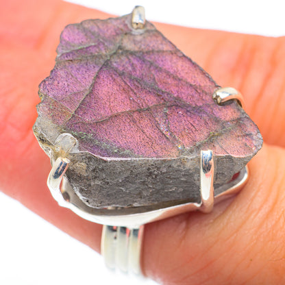 Labradorite Rings handcrafted by Ana Silver Co - RING74386