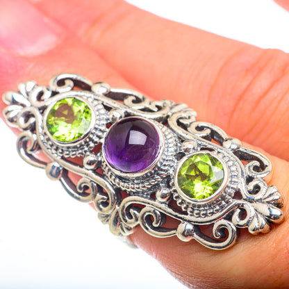 Amethyst Rings handcrafted by Ana Silver Co - RING74398