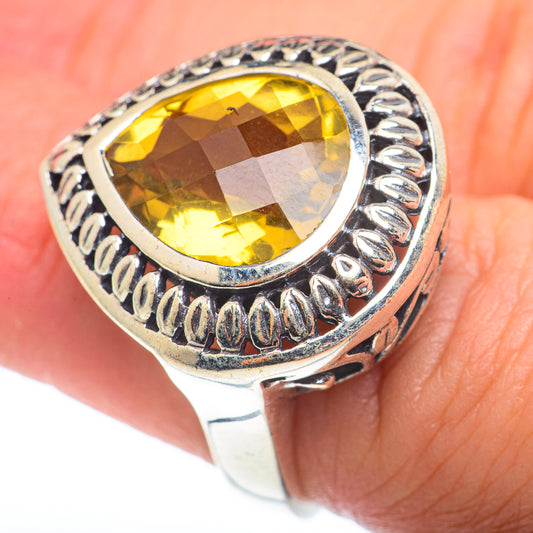 Citrine Rings handcrafted by Ana Silver Co - RING74400