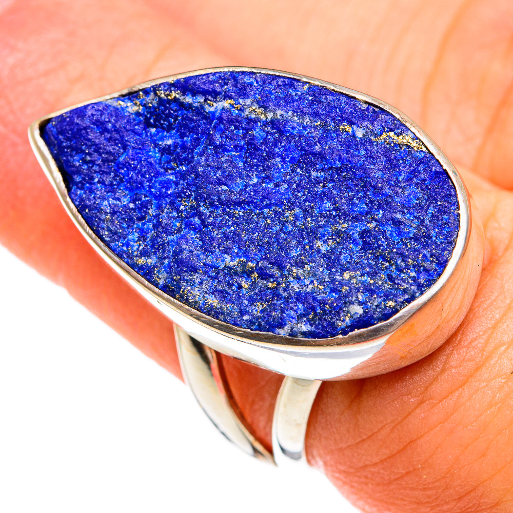 Lapis Lazuli Rings handcrafted by Ana Silver Co - RING74406
