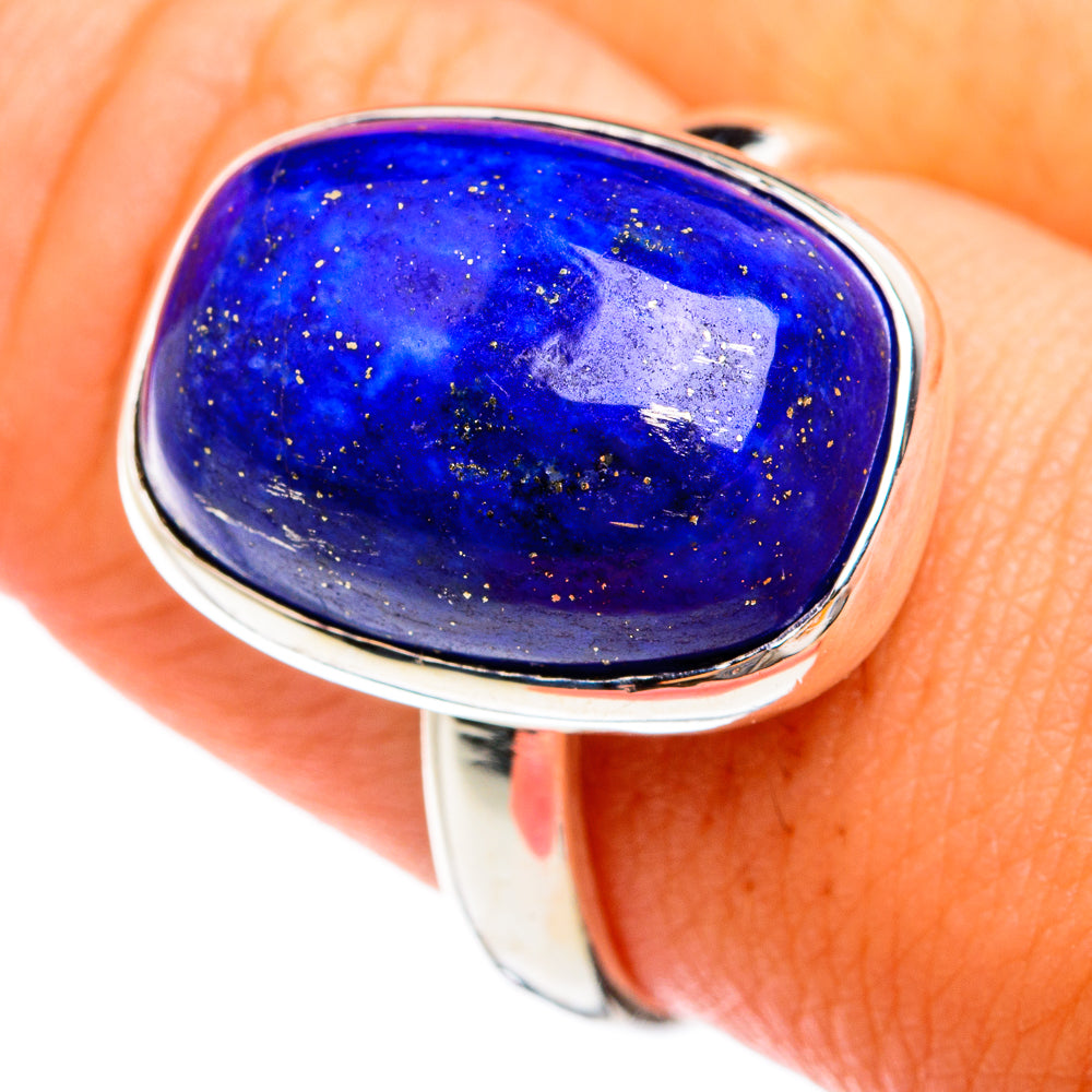 Lapis Lazuli Rings handcrafted by Ana Silver Co - RING74410