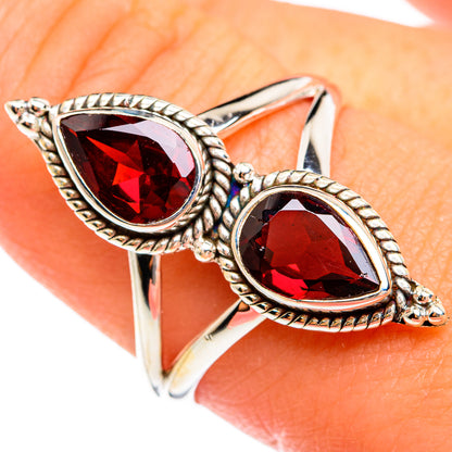 Garnet Rings handcrafted by Ana Silver Co - RING74425