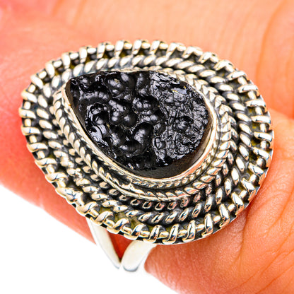 Tektite Rings handcrafted by Ana Silver Co - RING74434