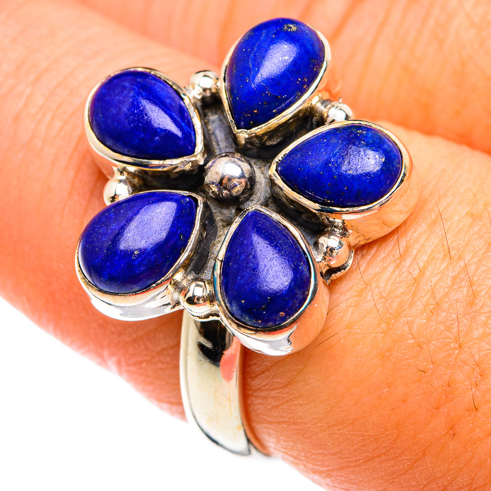Lapis Lazuli Rings handcrafted by Ana Silver Co - RING74451