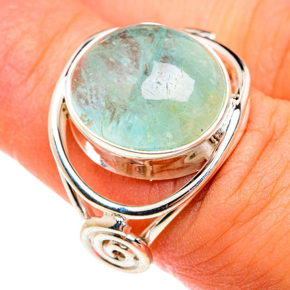 Aquamarine Rings handcrafted by Ana Silver Co - RING74452