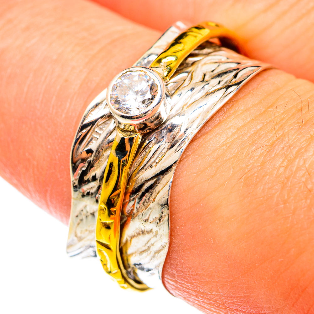 Meditation Spinner Rings handcrafted by Ana Silver Co - RING74470