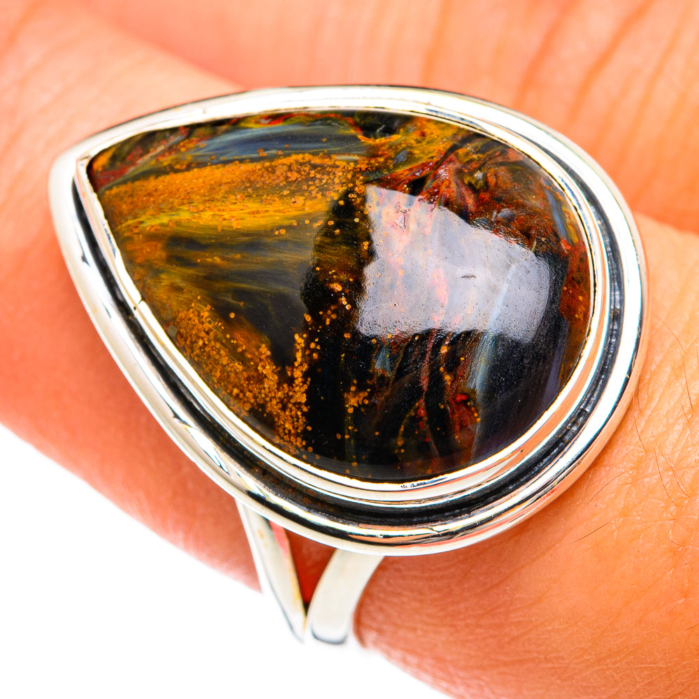 Pietersite Rings handcrafted by Ana Silver Co - RING74471
