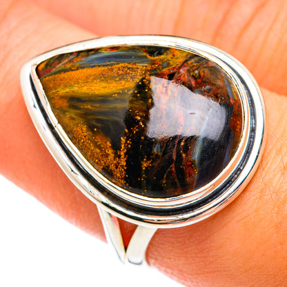 Pietersite Rings handcrafted by Ana Silver Co - RING74471