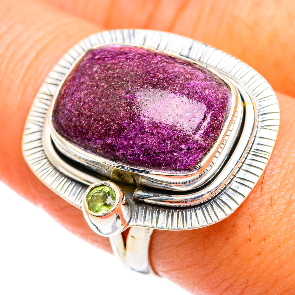 Stichtite Rings handcrafted by Ana Silver Co - RING74510